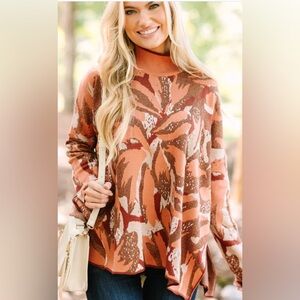 Entro Who I am Clay Abstract Sweater